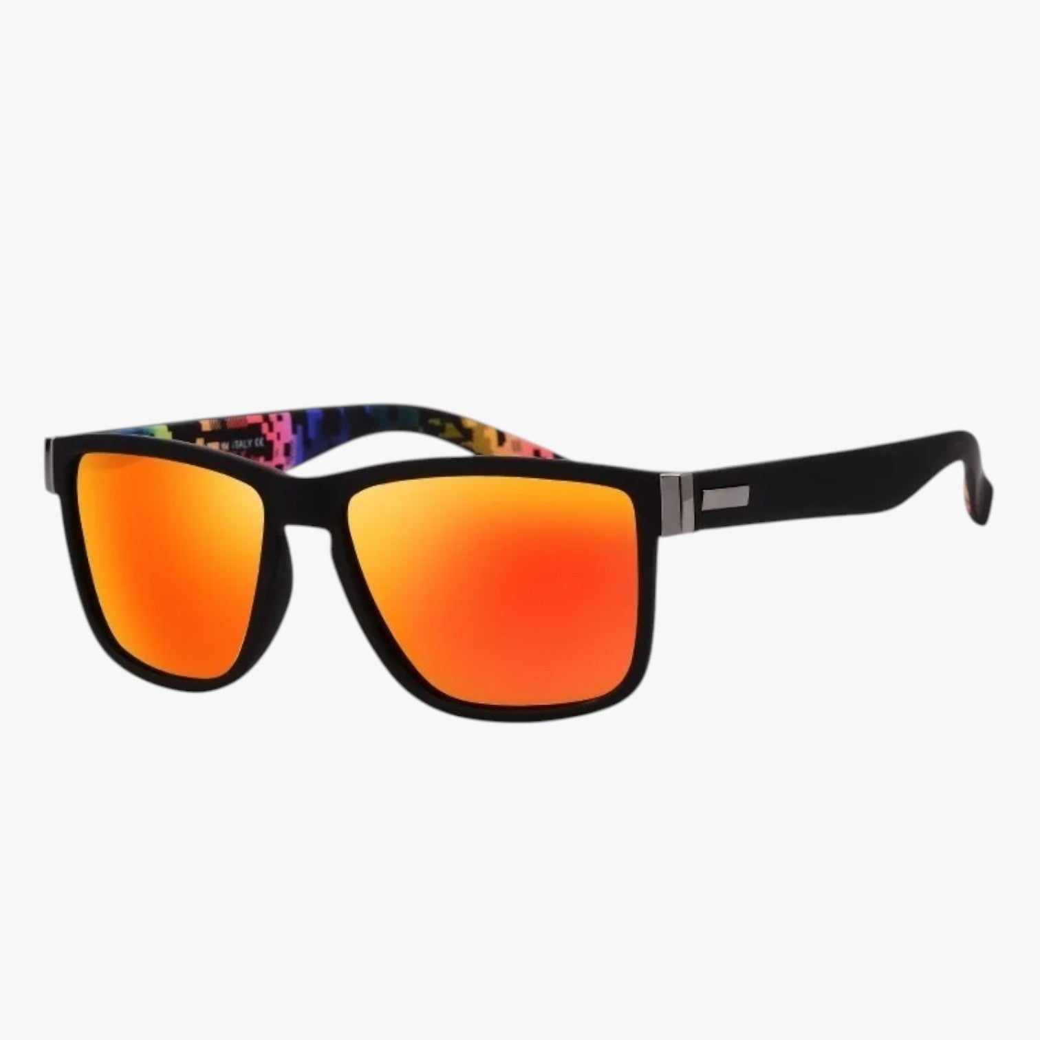 Nikolas | Unisex Retro solbriller Polariseret, UV400, Anti-refleks, Designstil - 05 Red mirror Polarized - Nikolas | Unisex Retro solbriller Polariseret, UV400, Anti-refleks, Designstil - €25 - {{ product_tags }