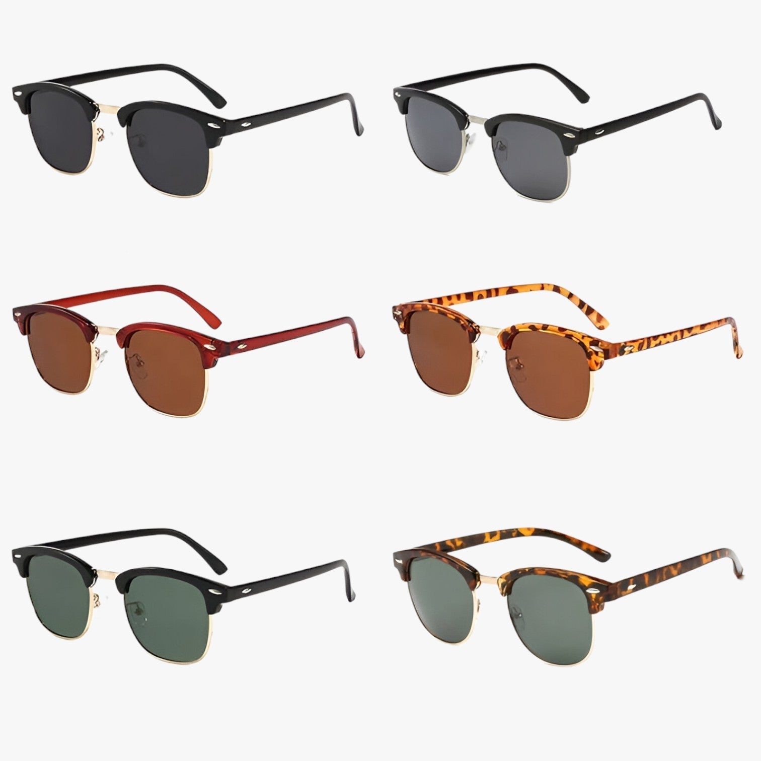 Jess | Gennemsigtig retro solbrille – Stil & skarpt syn - - men's fashion - {{ product_tags }