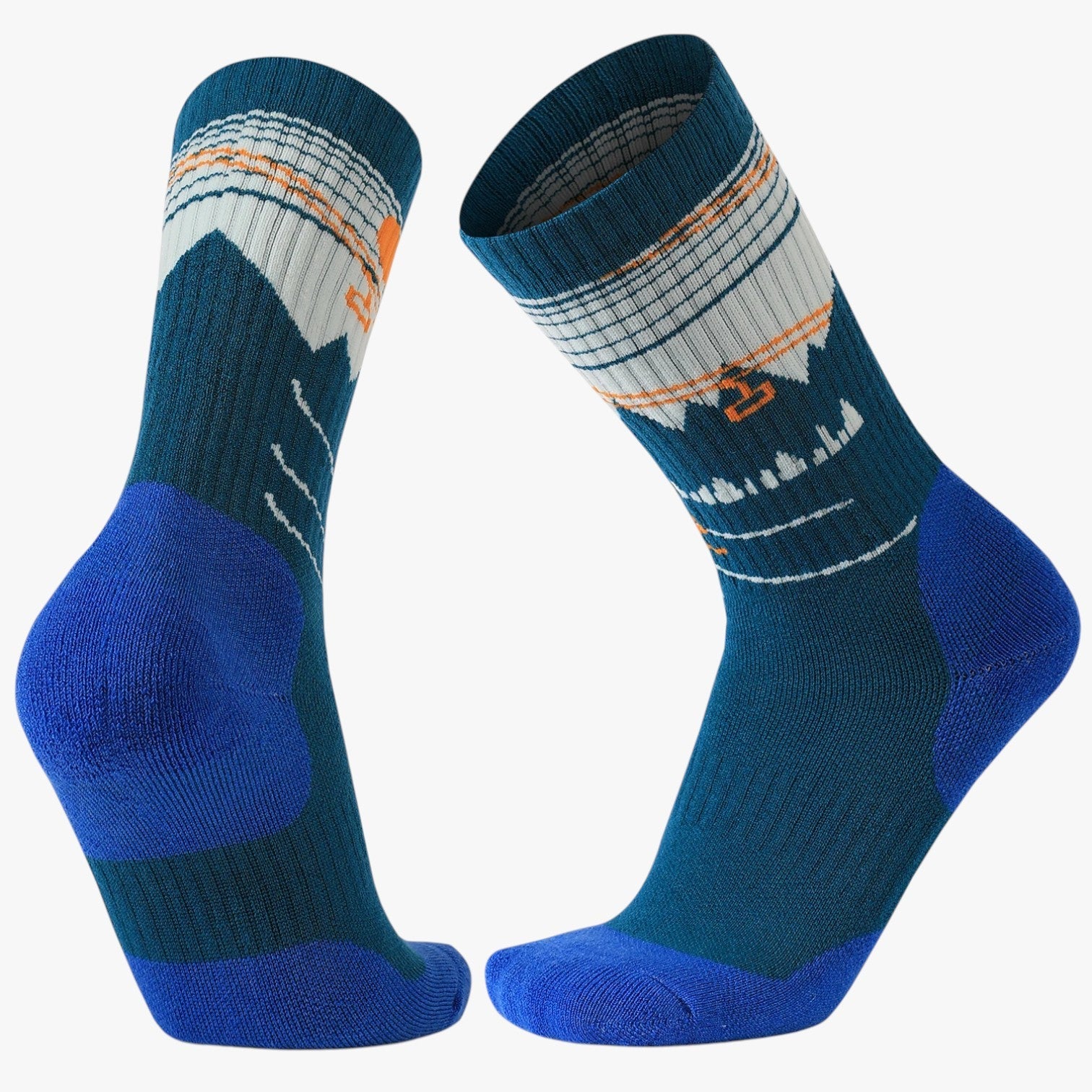 Rafael | Holdbare uldstrømper - Holder fødderne varme og tørre hele dagen - L blå+grøn - Rafael | Holdbare uldstrømper - Holder fødderne varme og tørre hele dagen - €25 - {{ product_tags }