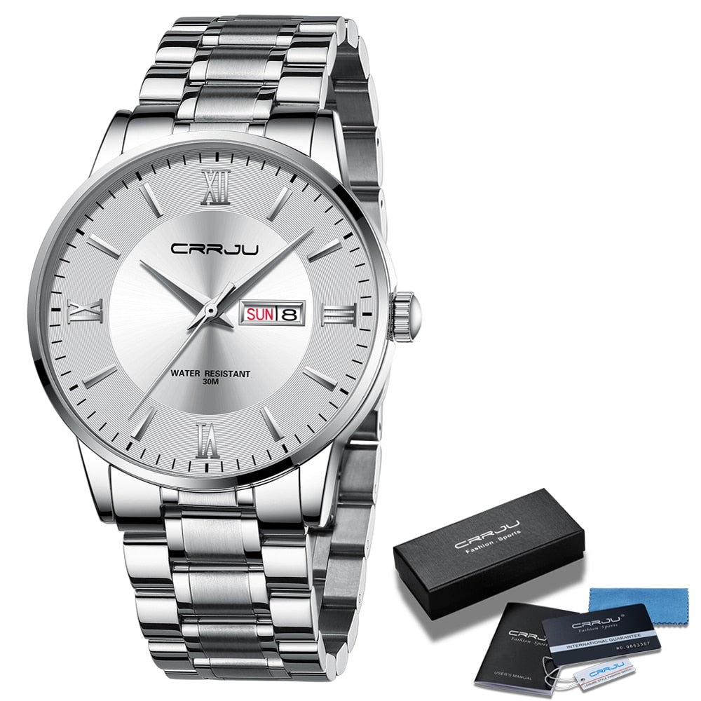 Alma | Herrer sportsur sort - Vandtæt silikonekronograf med dato og stopur - - watches - {{ product_tags }