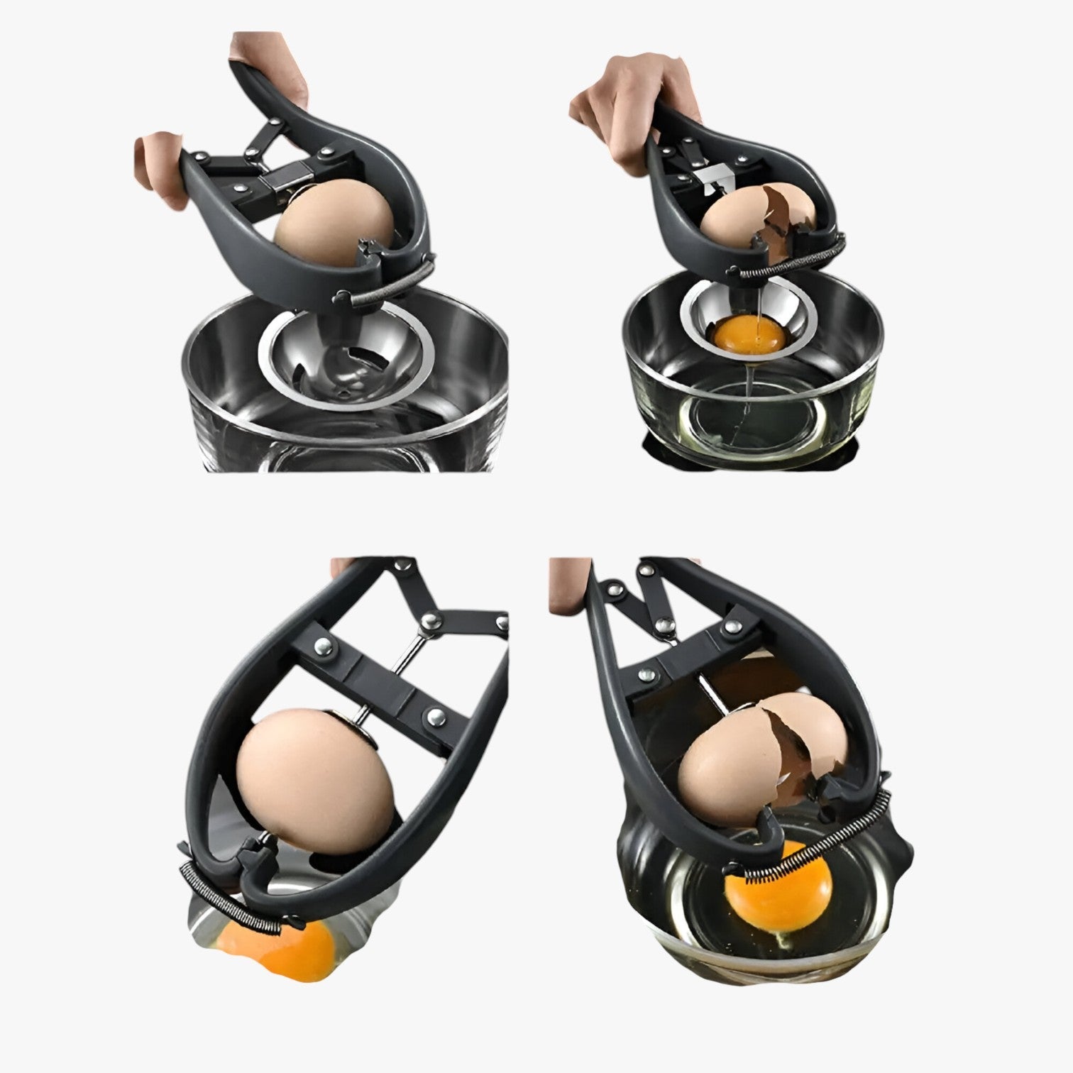 Ciarra | Rustfrit stål æggeskalssprædder – nem og ren knæk - - other - {{ product_tags }