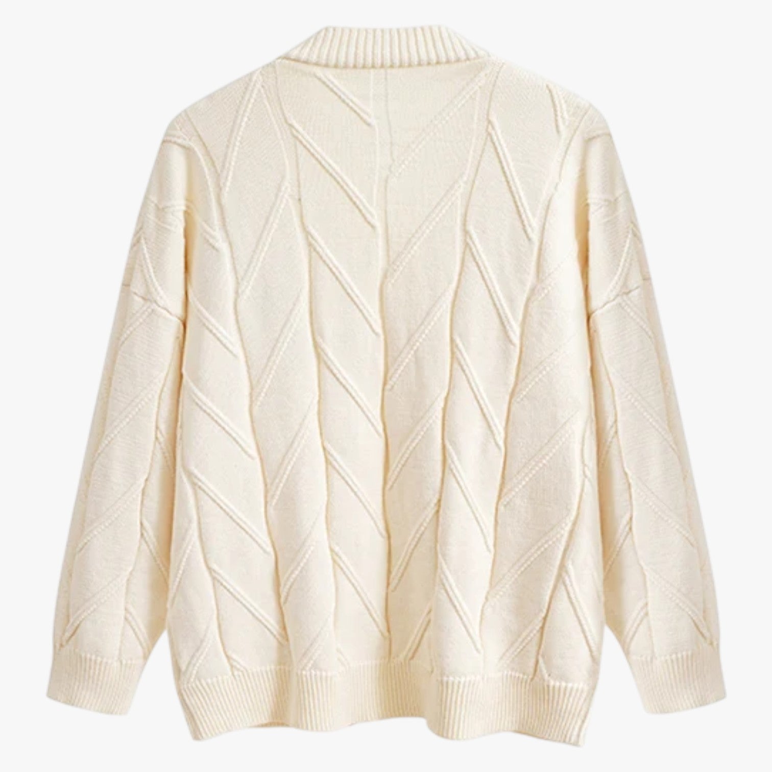Sophie | Afslappet elegant dametrøje i ren bomuld med broderede knapper - - Sophie | Afslappet elegant dametrøje i ren bomuld med broderede knapper - €25 - {{ product_tags }