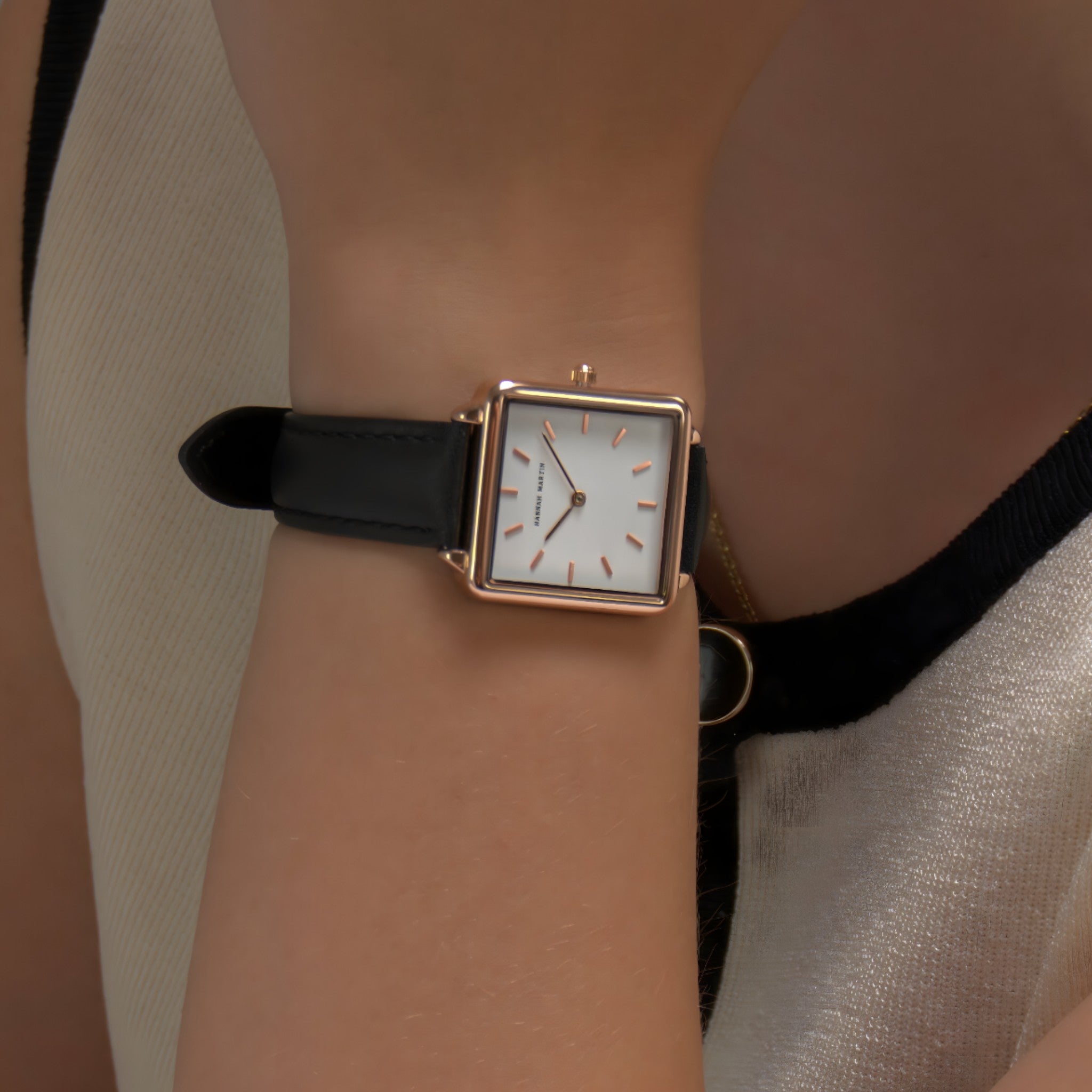 Elsie | Dameur - Raffineret firkantet design - - watches - {{ product_tags }