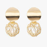 Genalyn | Gold studs with a vintage touch