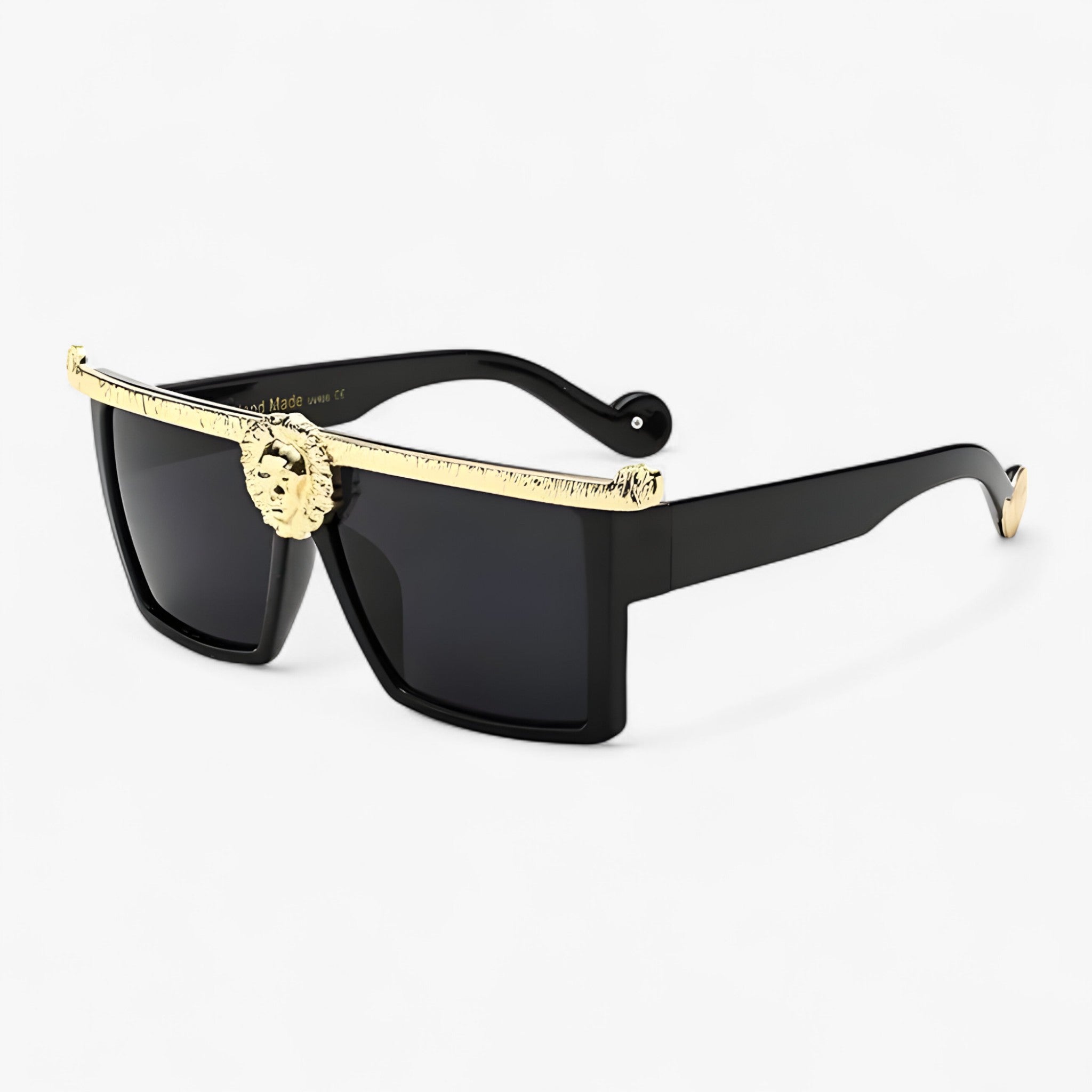 Leo | Retro firkantede solbriller i løvestil - - men's fashion - {{ product_tags }