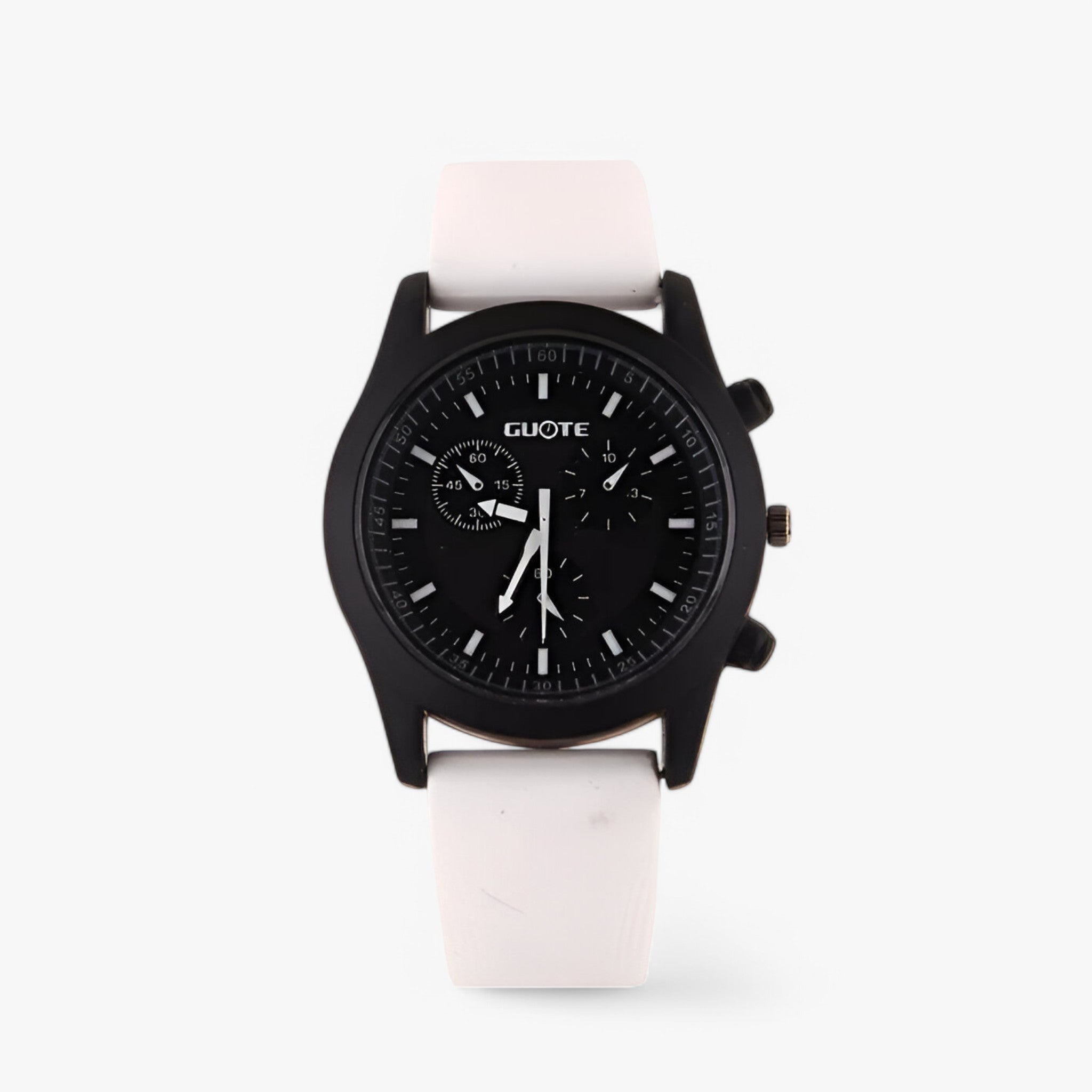 Livia | Jelly silikone sports quartz dameur - hvid - watches - {{ product_tags }