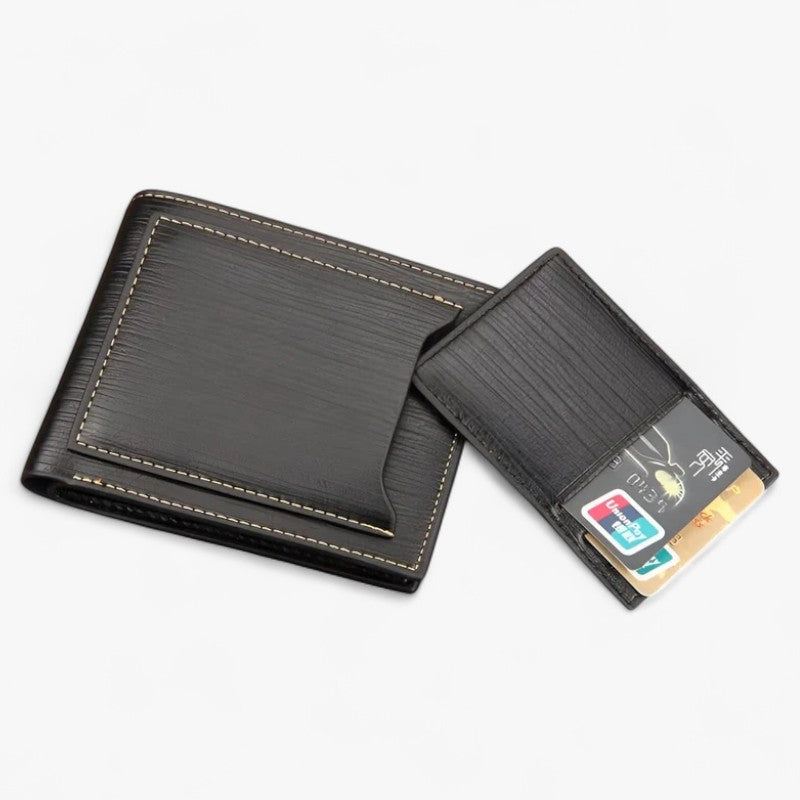 Lev | Kompakt Vintage Pung – Slank, Stilfuld, Sikker - sort - men's fashion - {{ product_tags }