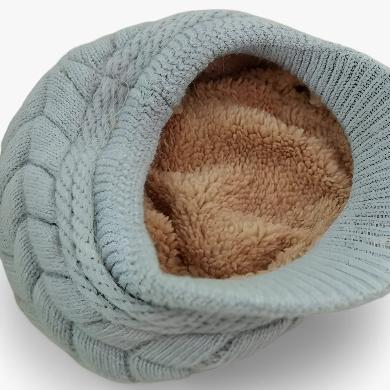 Lisette | Varme Pluche Vinter Beanie – Faux Fur Strikket Hat - - winter - {{ product_tags }