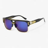 Emil | Unisex classic square mirrored sunglasses