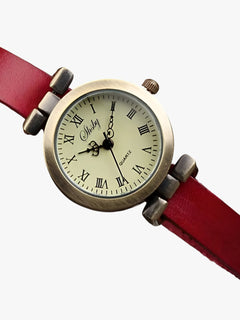 Kimber | Ur til kvinder Shsby Eleganza Vintage i læder til aftenbrug