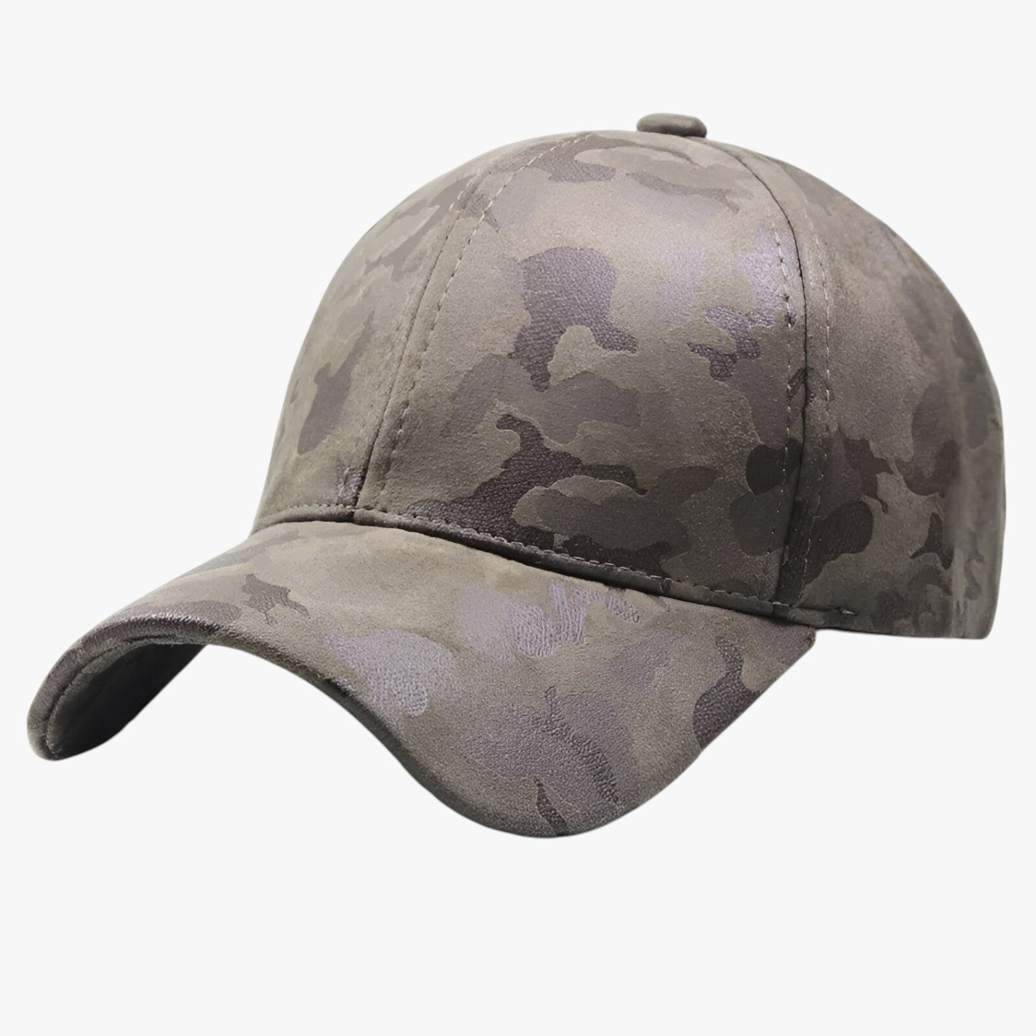 Carson | Stilfuld og komfortabel – Camouflage ruskinds baseballcap til ethvert look - grøn Justerbar - men's fashion - {{ product_tags }
