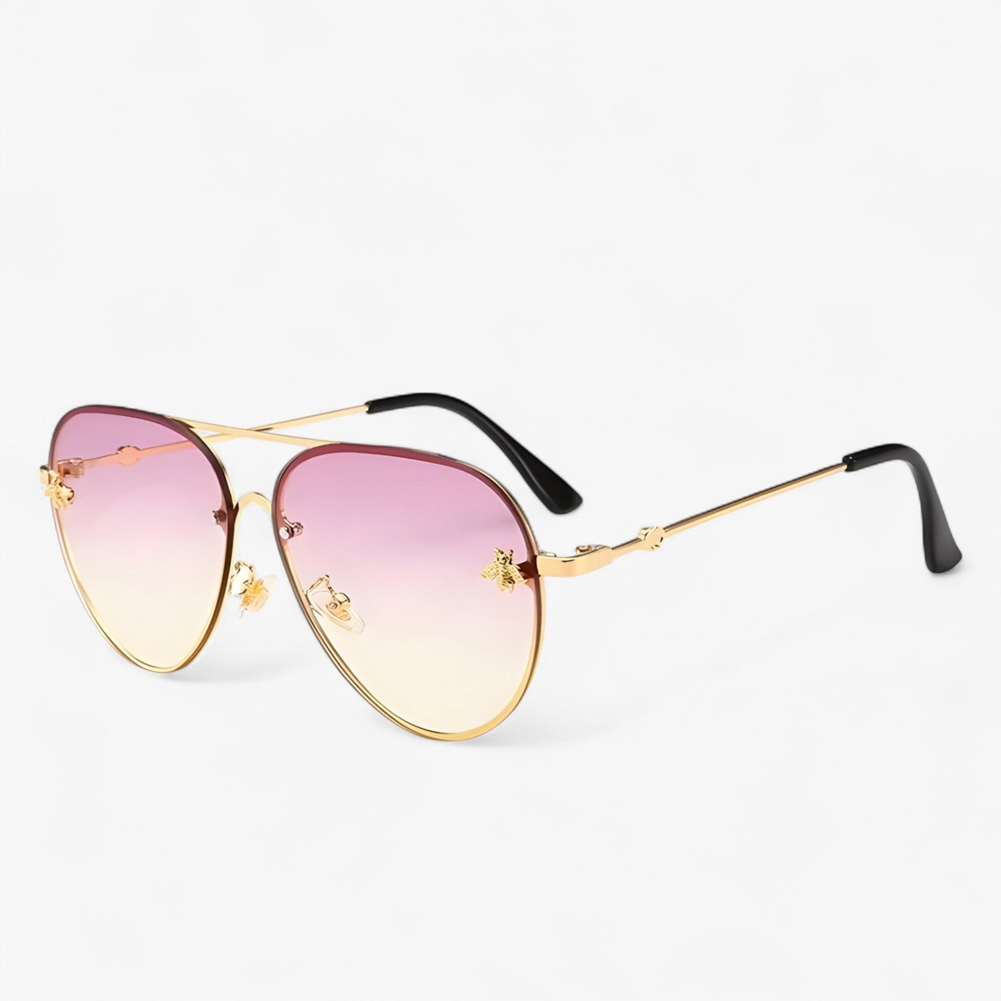 Joris | Bee Pilot Vintage solbriller med metalstel - - watches - {{ product_tags }