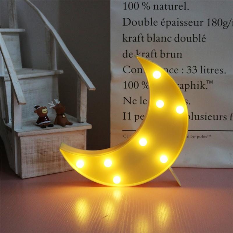 3D Sky & Måne LED Natlys – Blødt Godnat-skær - - Kids Night Light - {{ product_tags }