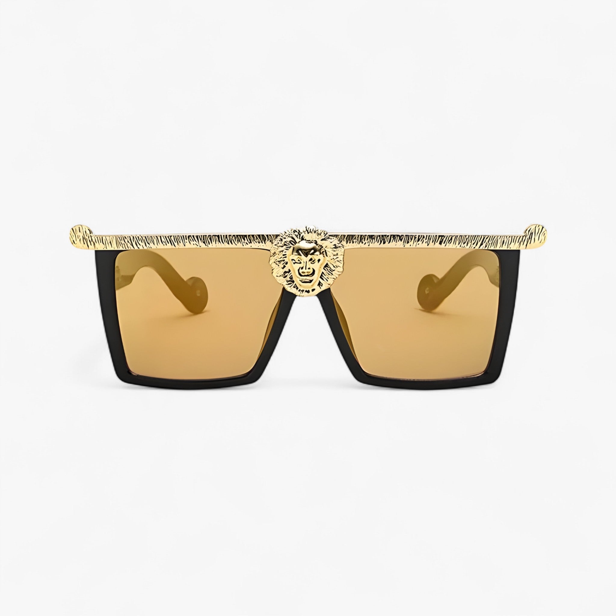 Leo | Retro firkantede solbriller i løvestil - - men's fashion - {{ product_tags }