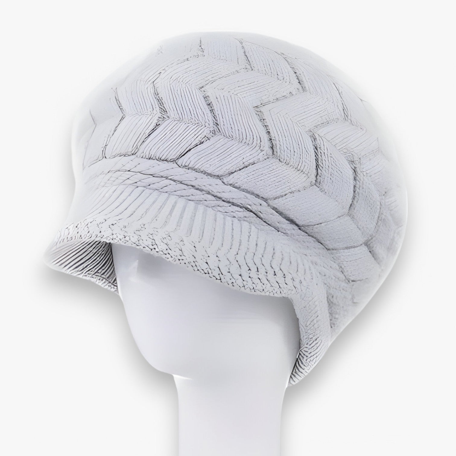 Lisette | Varme Pluche Vinter Beanie – Faux Fur Strikket Hat - Grå 55cm-58cm - winter - {{ product_tags }