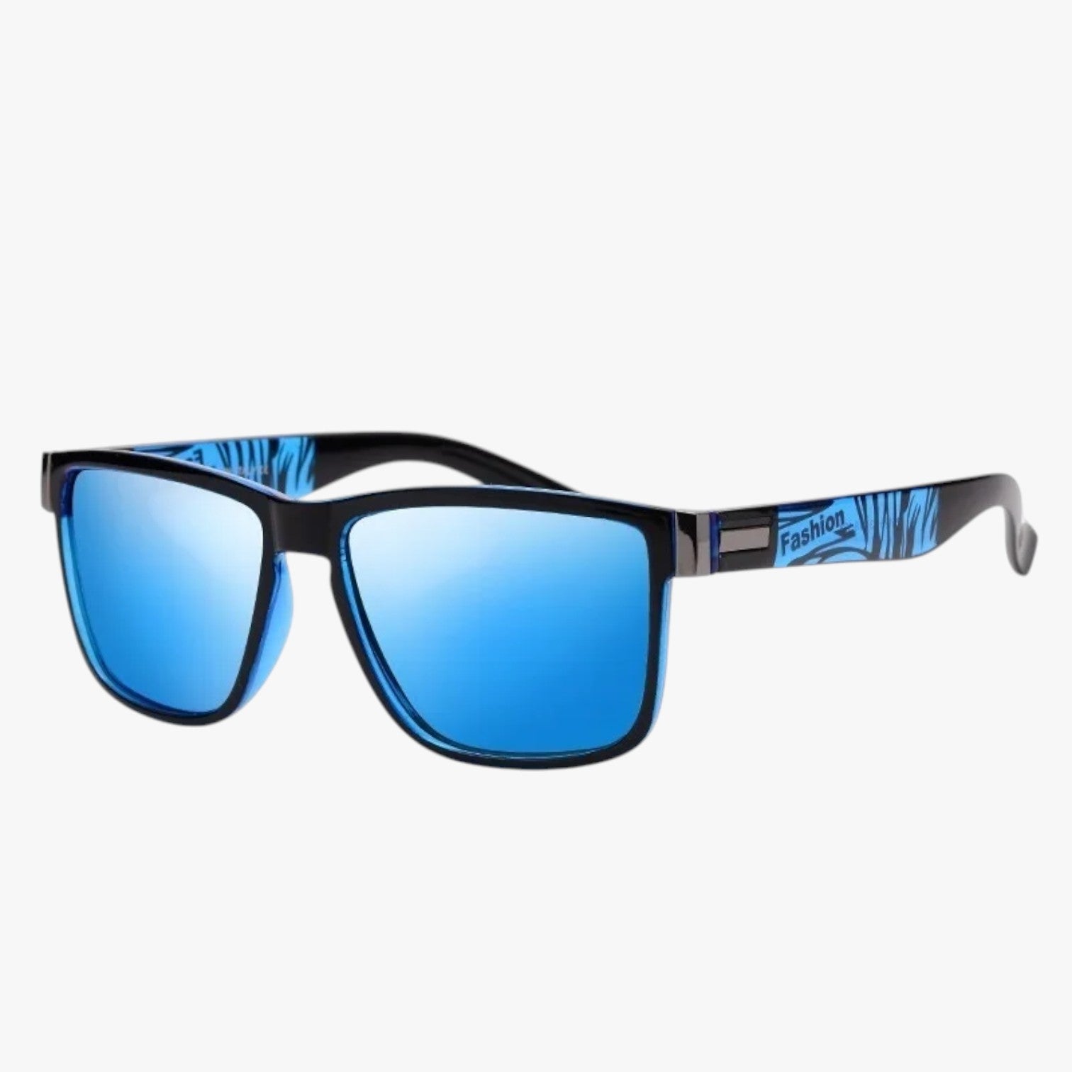 Nikolas | Unisex Retro solbriller Polariseret, UV400, Anti-refleks, Designstil - 03 Blue mirror Polarized - Nikolas | Unisex Retro solbriller Polariseret, UV400, Anti-refleks, Designstil - €25 - {{ product_tags }