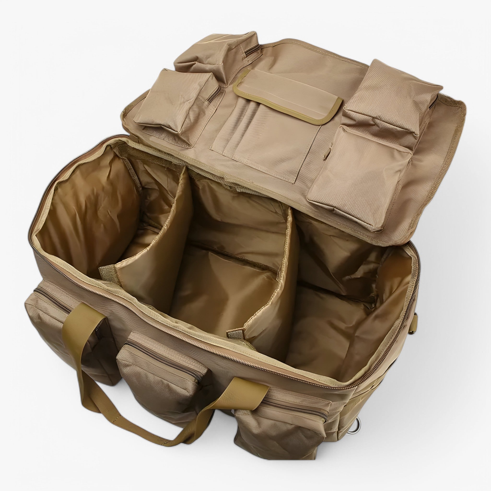 Taktisk Duffelbag 55L – Justerbar Skulderrem og Flere Lommer - - Taktisk Duffelbag 55L – Justerbar Skulderrem og Flere Lommer - €25 - {{ product_tags }