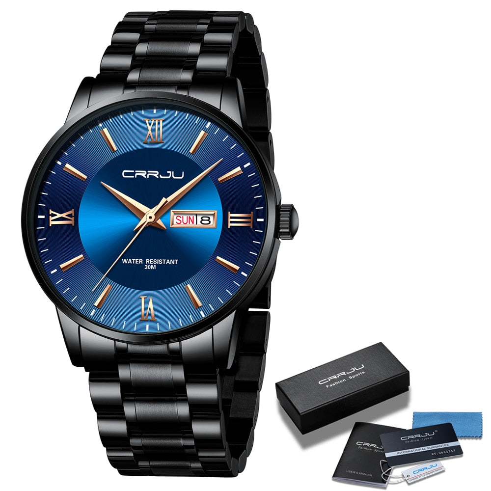 Alma | Herrer sportsur sort - Vandtæt silikonekronograf med dato og stopur - - watches - {{ product_tags }