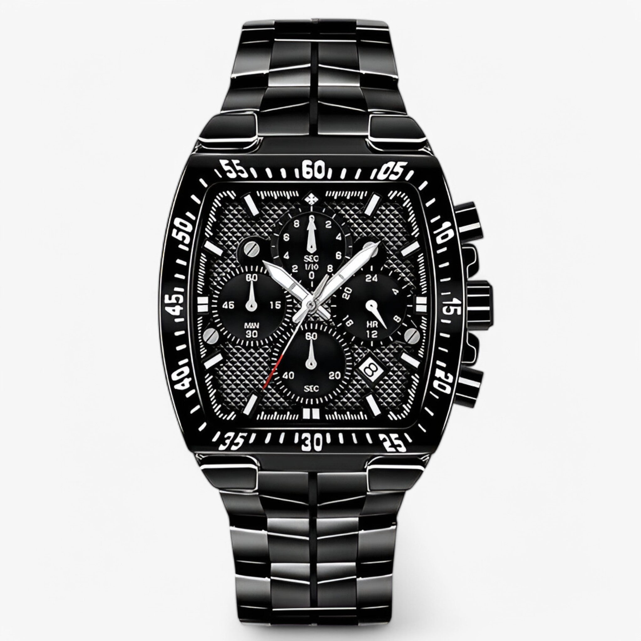 Bruno | Luksus militærur - sort sort - watches - {{ product_tags }