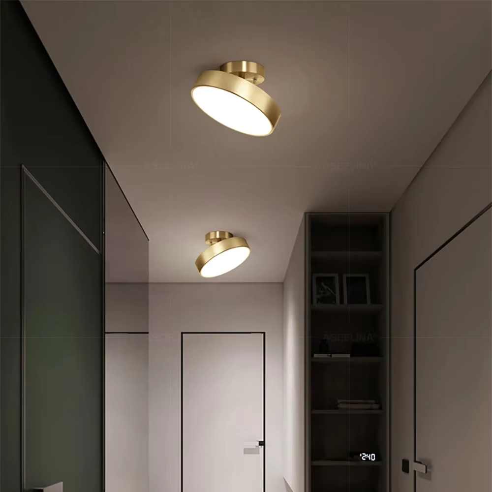 Rund Indbygget Loftslampe