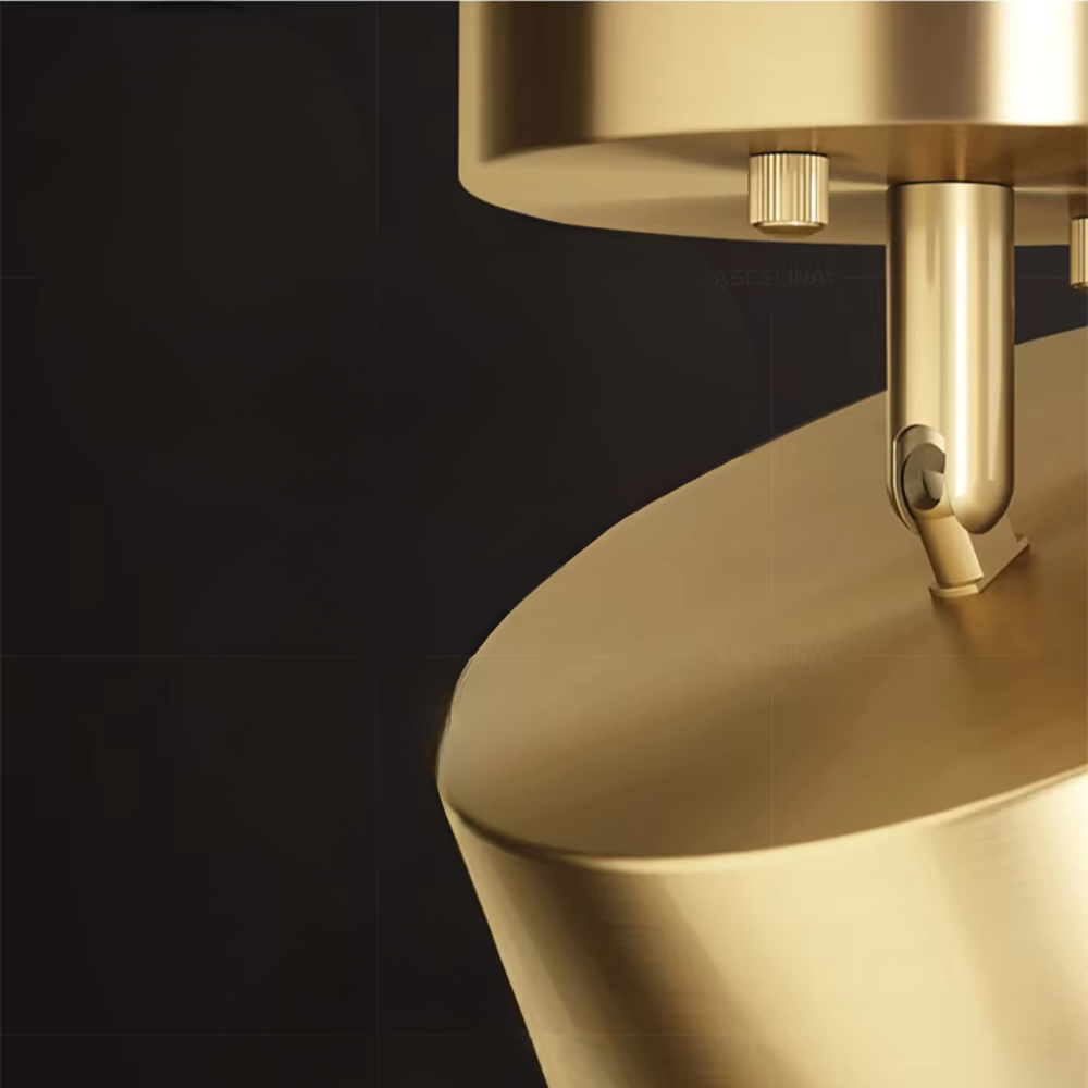 Rund Indbygget Loftslampe
