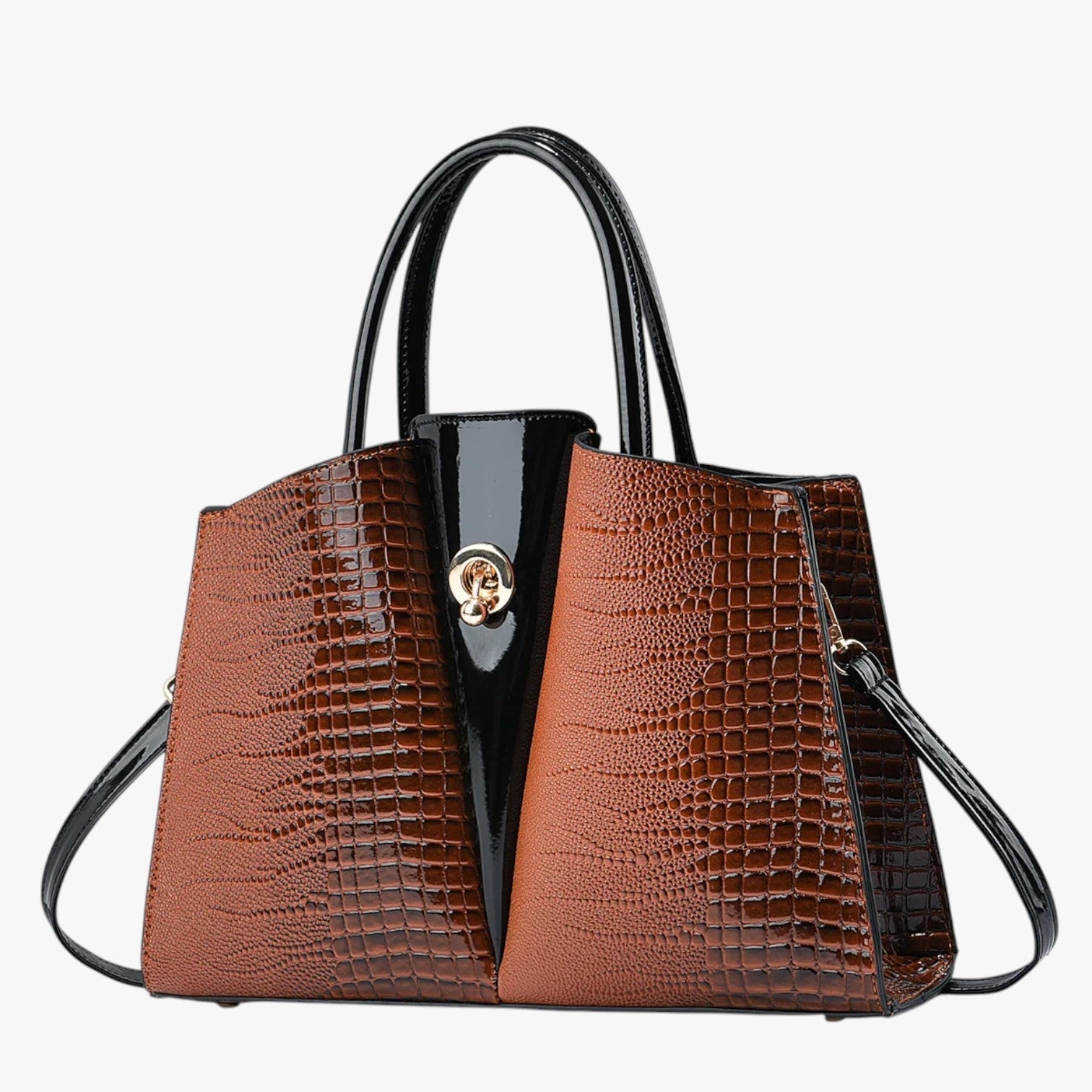 Genna | Rumfangsrig dames tote-tasje – Niche elegance til enhver lejlighed - Lerfarvet Gul - Genna | Rumfangsrig dames tote-tasje – Niche elegance til enhver lejlighed - €25 - {{ product_tags }
