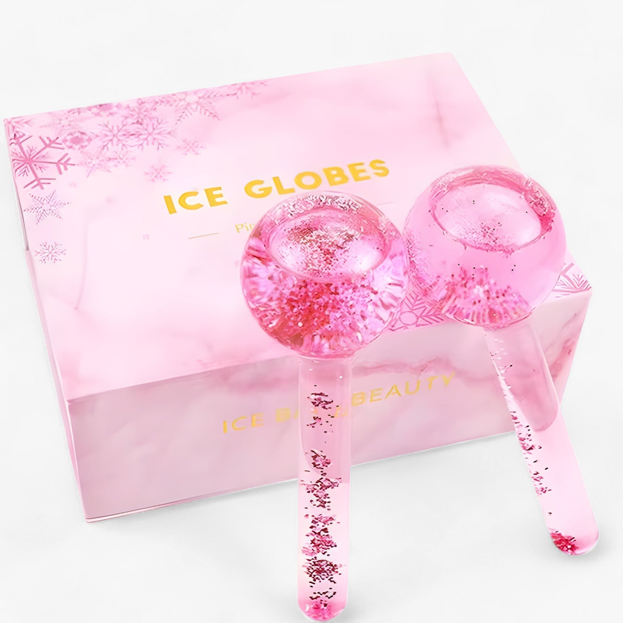 BeautyCool | Krystalkugler - Energiemassage til ansigt og øjne, 2 stk./pakke - ROSA ENSEMBLE - other - {{ product_tags }