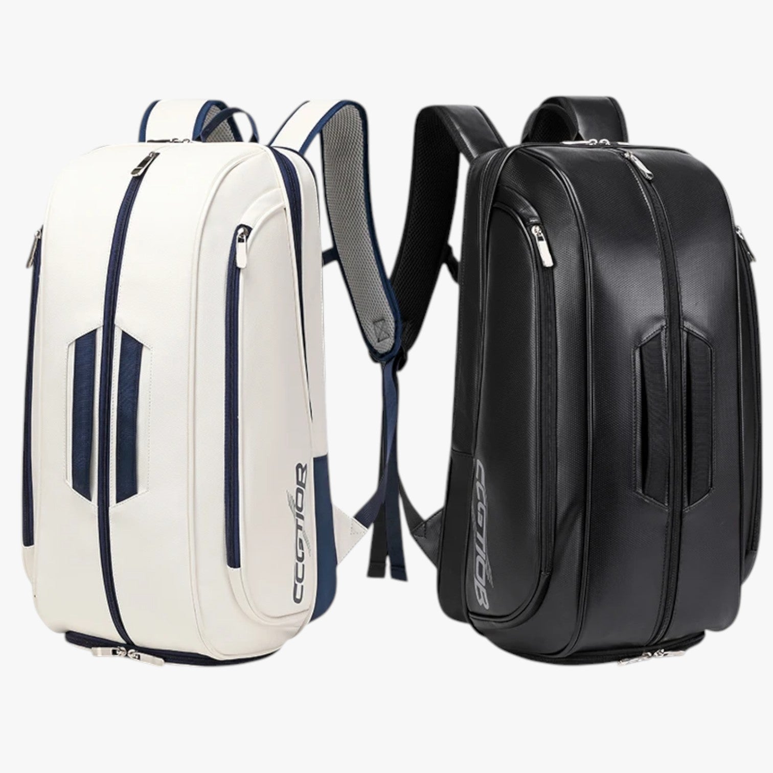 Adriel | Vandtæt tennisrygsæk med skoforsegling og PU-stil - - Adriel | Vandtæt tennisrygsæk med skoforsegling og PU-stil - €25 - {{ product_tags }