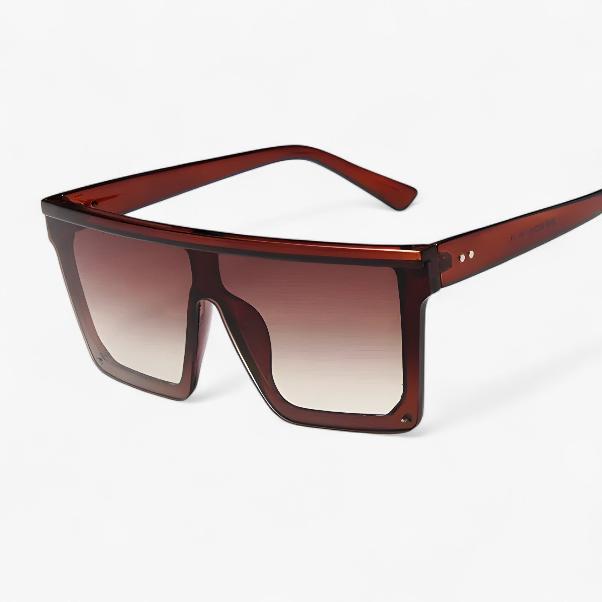 Adrian | Sorte retro oversized solbriller - - men's fashion - {{ product_tags }