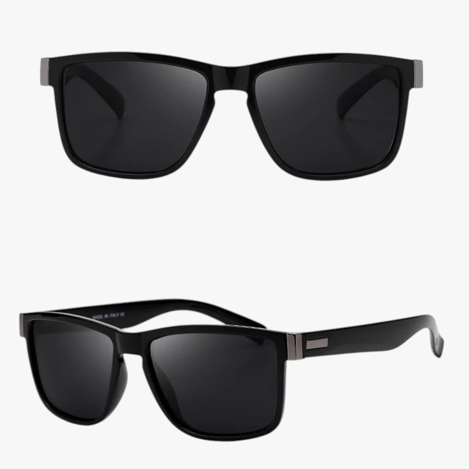 Nikolas | Unisex Retro solbriller Polariseret, UV400, Anti-refleks, Designstil - - Nikolas | Unisex Retro solbriller Polariseret, UV400, Anti-refleks, Designstil - €25 - {{ product_tags }