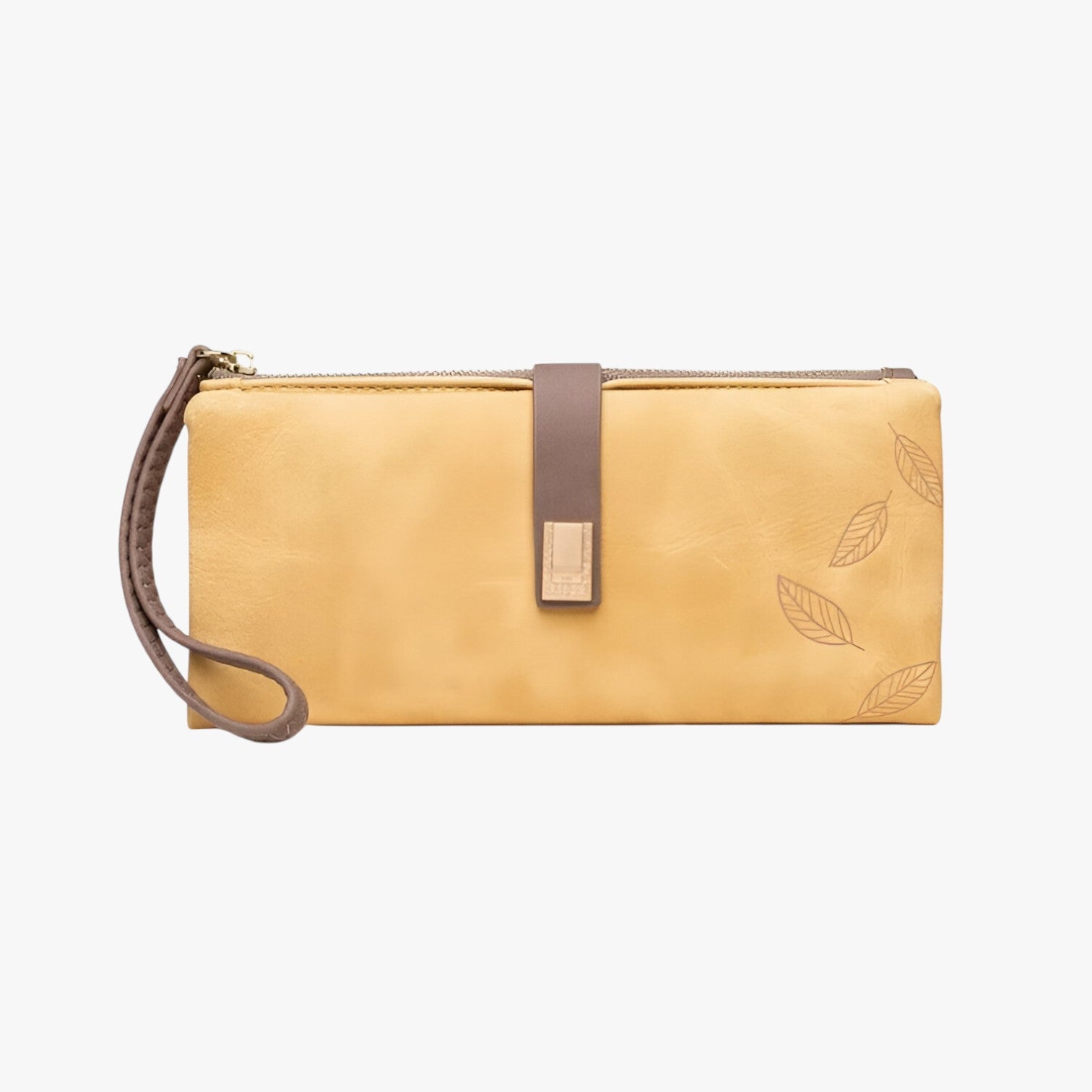 Makayla | Lang kvindebetjening - Rummelig, elegant og praktisk - Gul - bags - {{ product_tags }