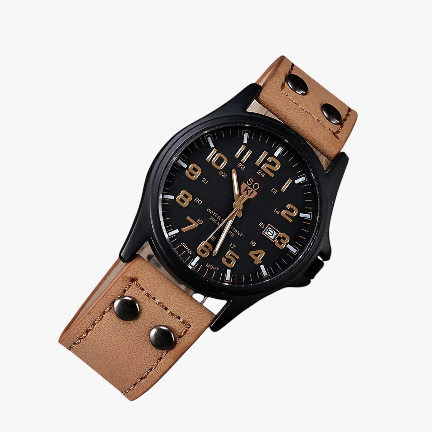 Claudio | Eleganza hverdag – Herreur med dato og sportslig stil - - watches - {{ product_tags }