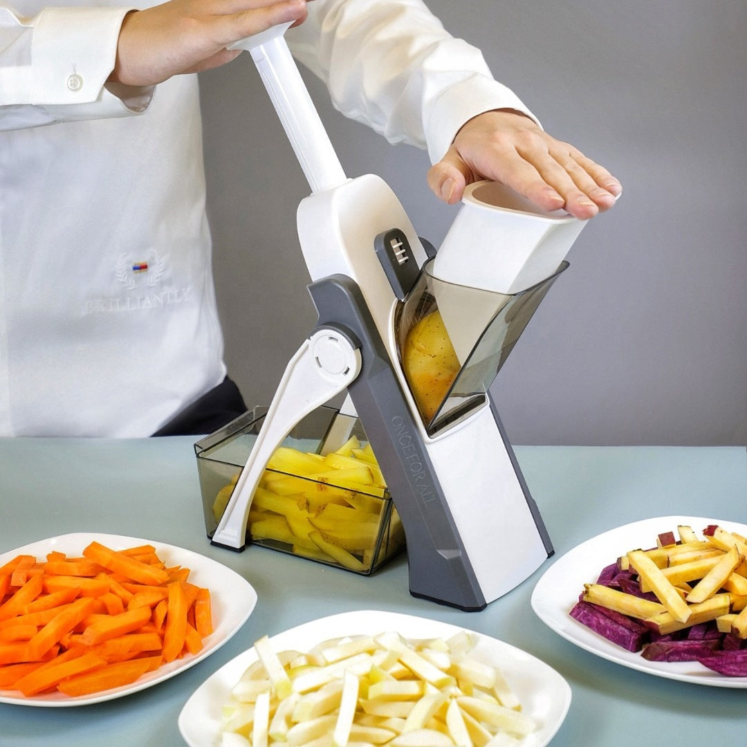 Mandoline™ | Skær og hak grøntsager til perfektion! - Grå - house & garden - {{ product_tags }