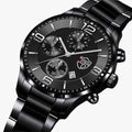 Emilio | Lusso & Precisione – Orologio da uomo in acciaio con funzioni luminose