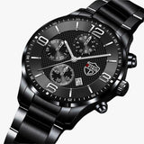 Emilio | Luxury & Precision - Steel Men's Watch with Luminous Features