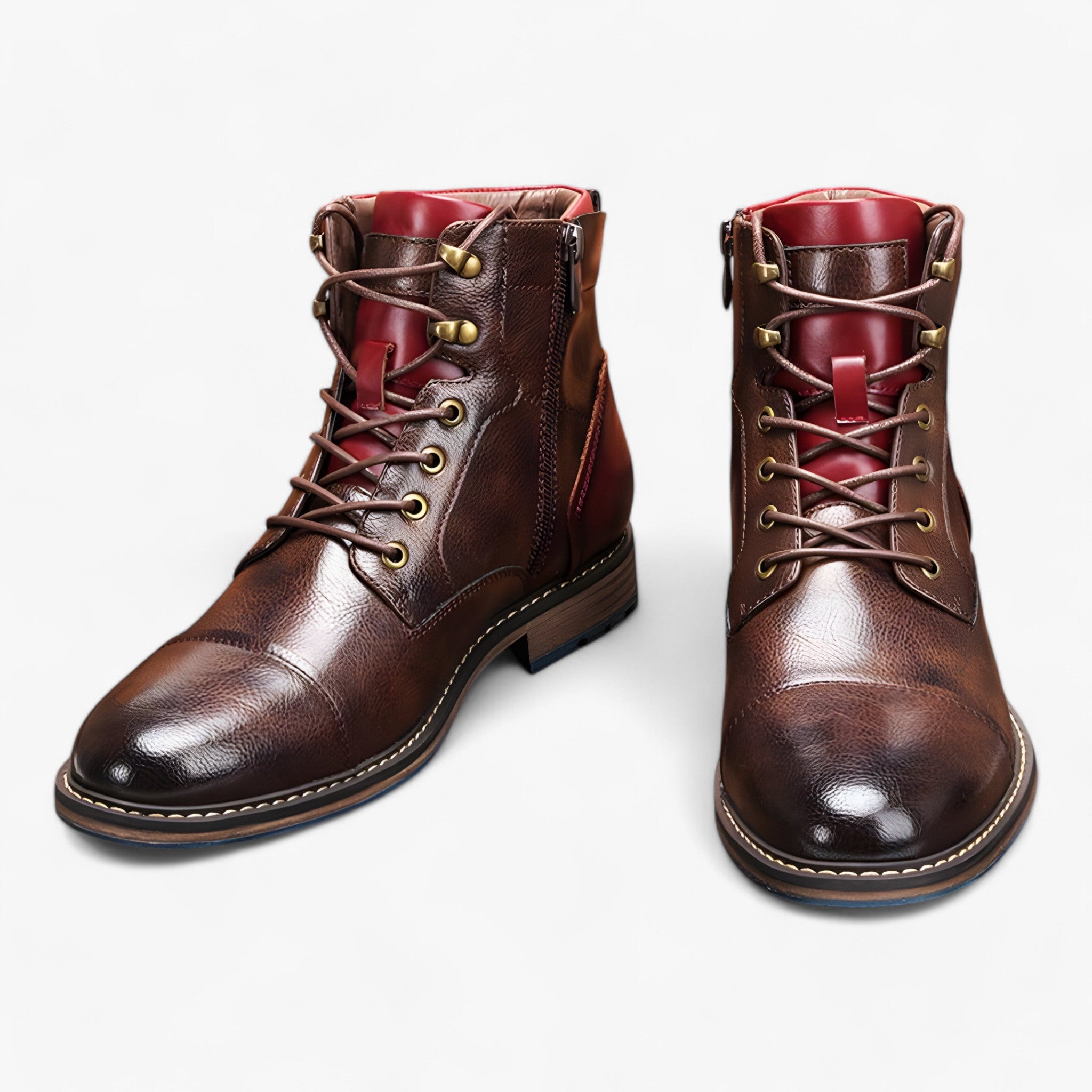 Aaron | Håndlavede Premium Læder Oxford Støvler – Tidløs Elegance og Uovertruffen Kvalitet - - men's fashion - {{ product_tags }