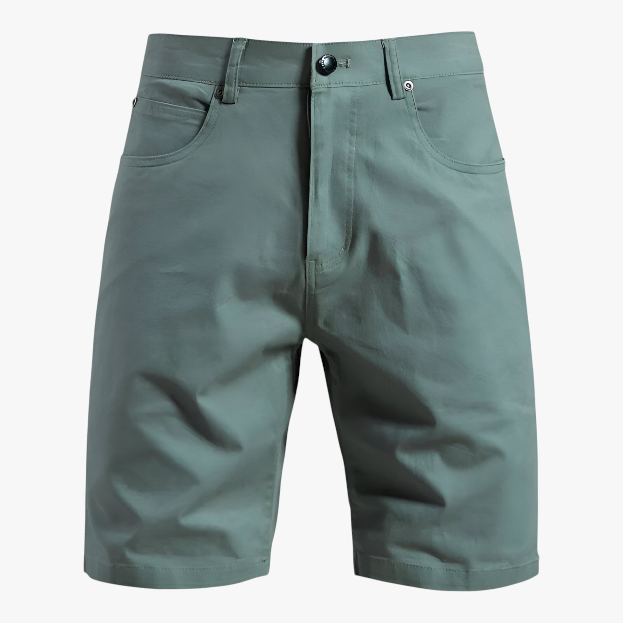 Logan | Herre Shorts til Mænd - Komfortable Sommer Shorts - Grøn - Herre shorts - {{ product_tags }