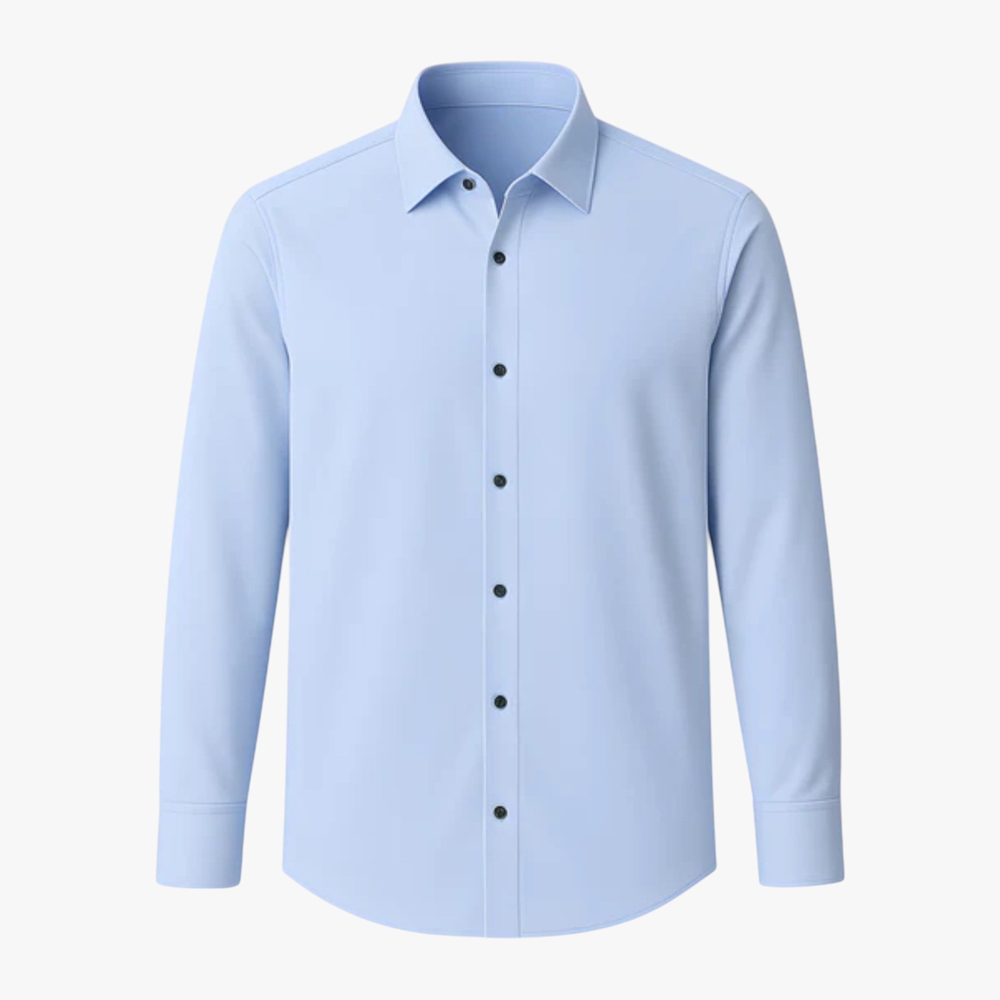 Thomas | Herre Skjorter Flexibel Kontortrøje med Professionelt Look - Lys blå - Skjorter - {{ product_tags }