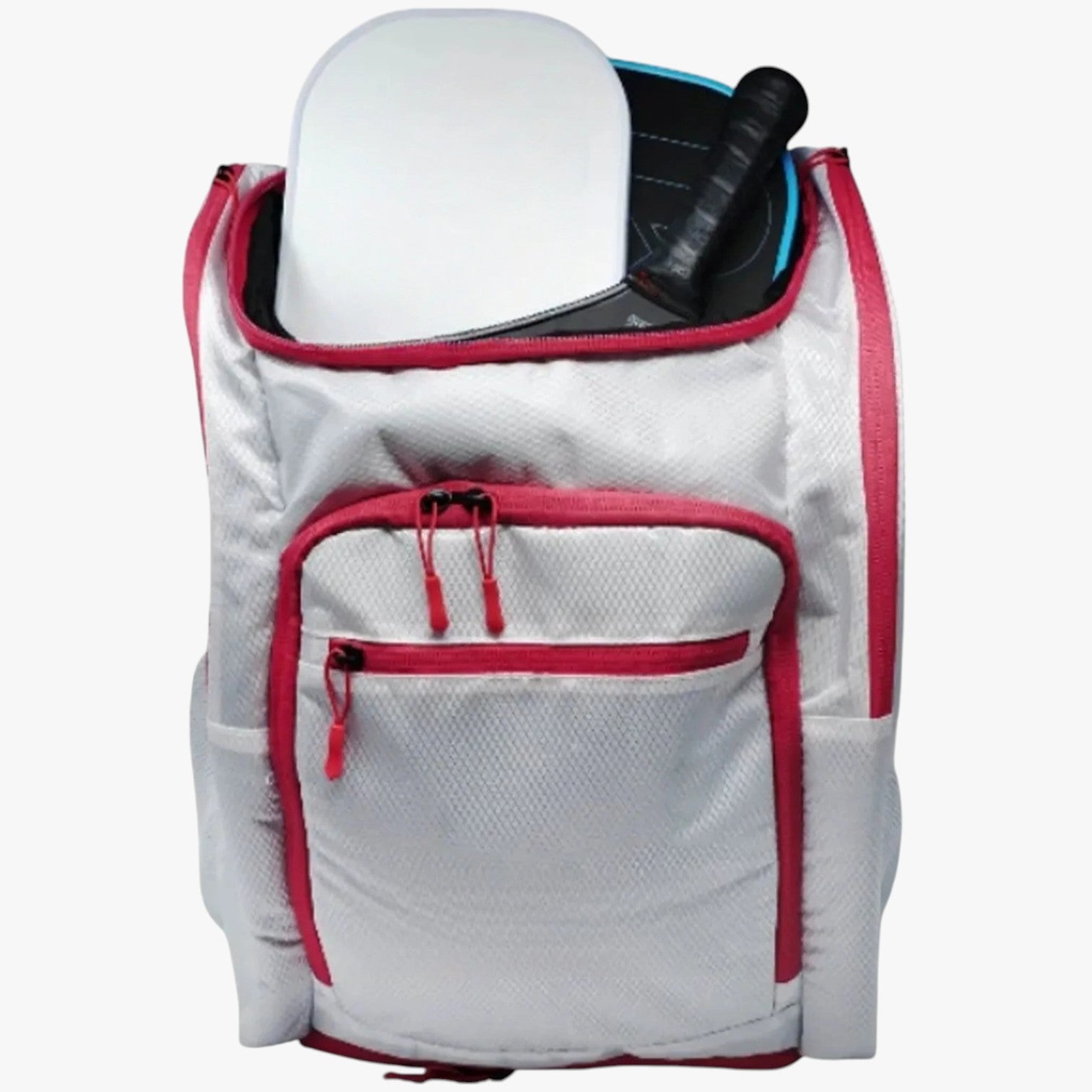 Magnus | Stor pickleball-rygsæk med skodeskabt og racketholder - Hvid - Magnus | Stor pickleball-rygsæk med skodeskabt og racketholder - €25 - {{ product_tags }