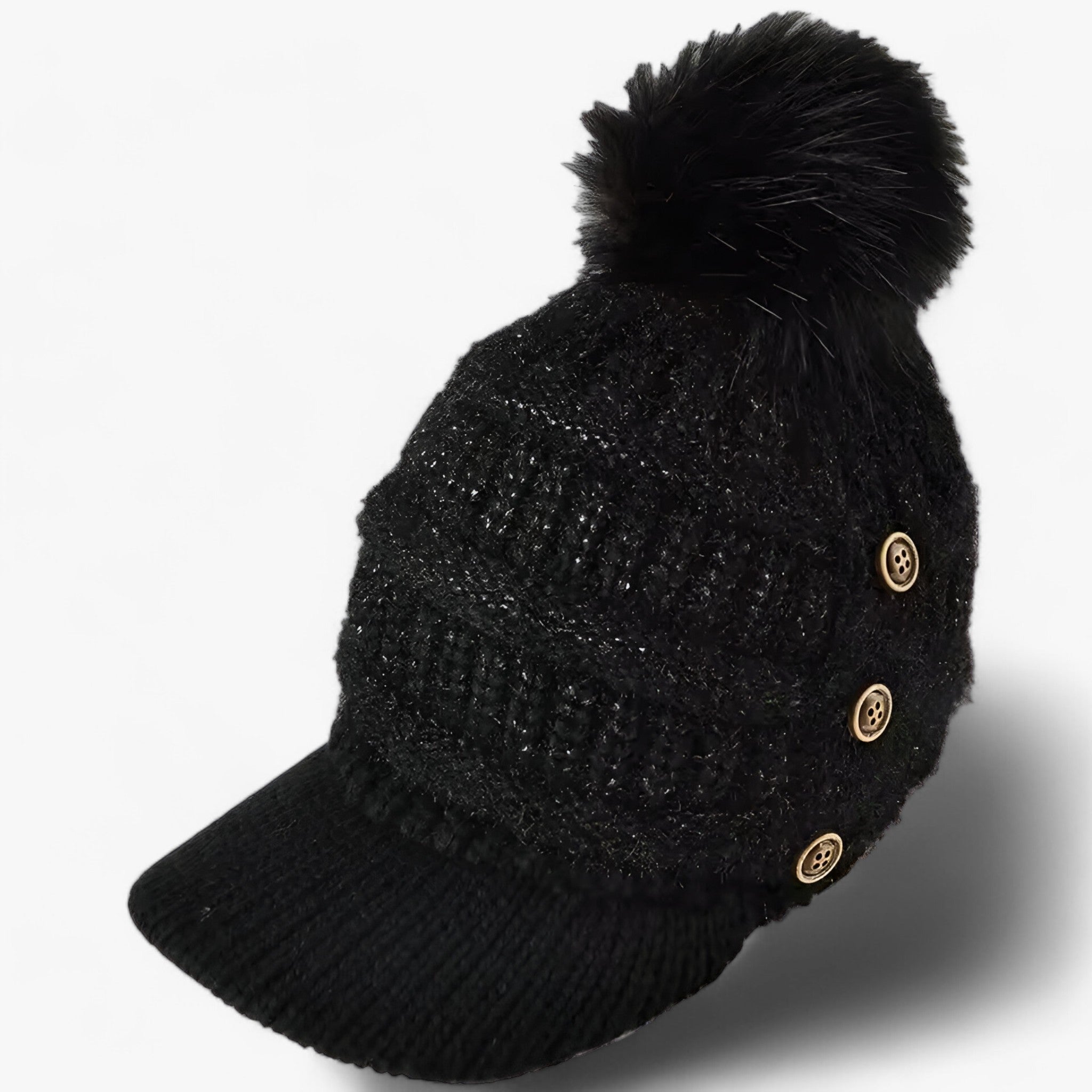 Emma | Varm Beanie med Klap – Stilfuld, Blød og Komfortabel - - winter - {{ product_tags }
