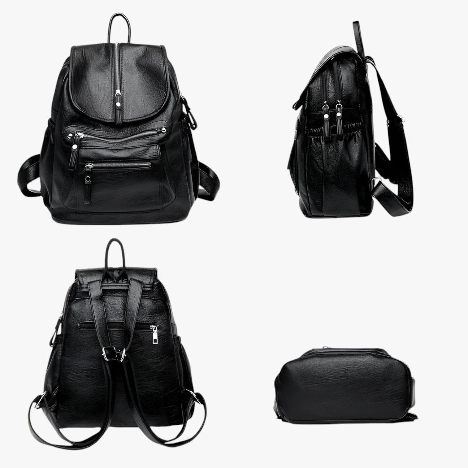 Raelynn | Zaini i Høj Kvalitet Læder Vintage Elegance til Kvinder og Piger - - bags - {{ product_tags }