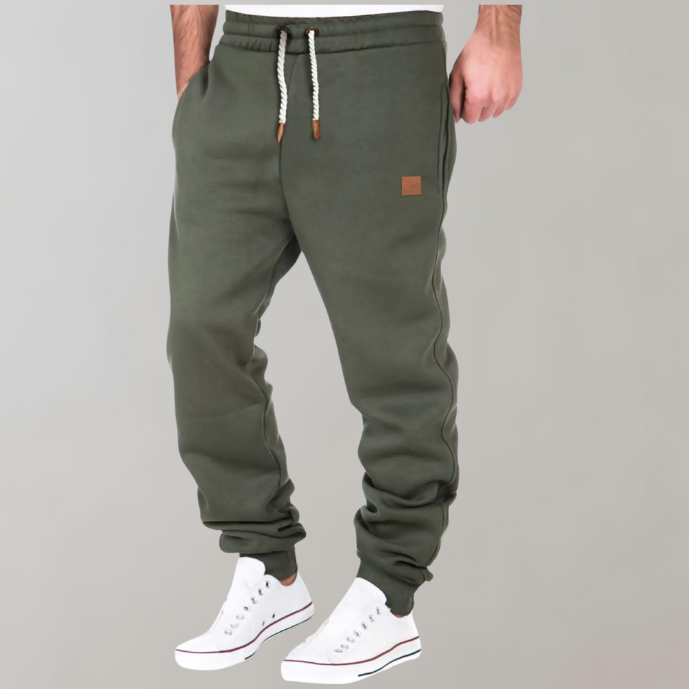Herre Casual Marineblå Joggingbukser - Hverdags Sweatpants