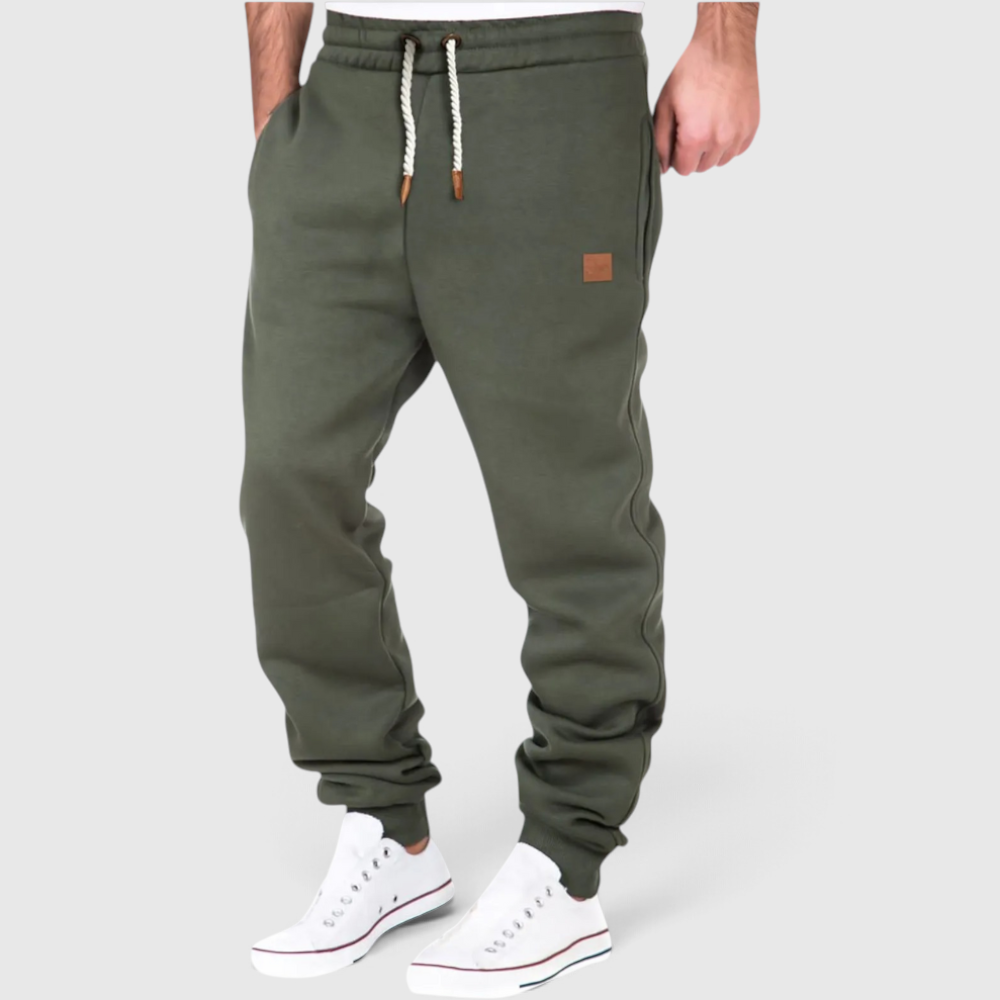 Uformelle marineblå herre-joggingbukser - Hverdagssweatpants