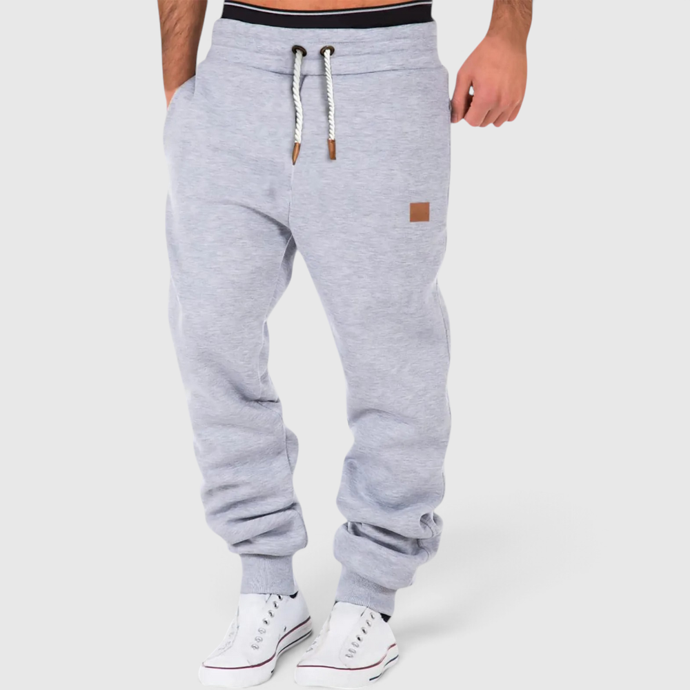 Uformelle marineblå herre-joggingbukser - Hverdagssweatpants