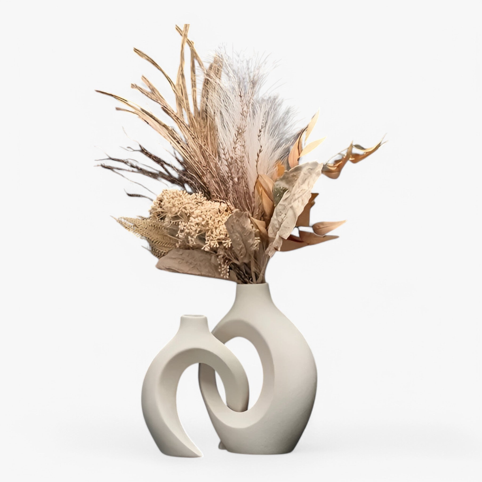 ModishFlora - Moderne Blomsterkrukke - Hvid - house & garden - {{ product_tags }