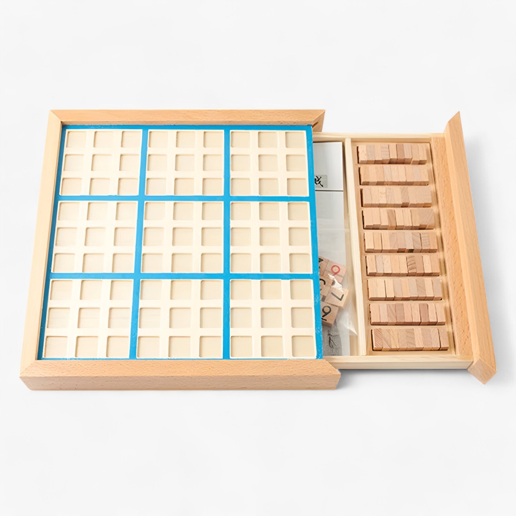 Daan | Sudoku-brætspil i træ med skuffe - - other - {{ product_tags }
