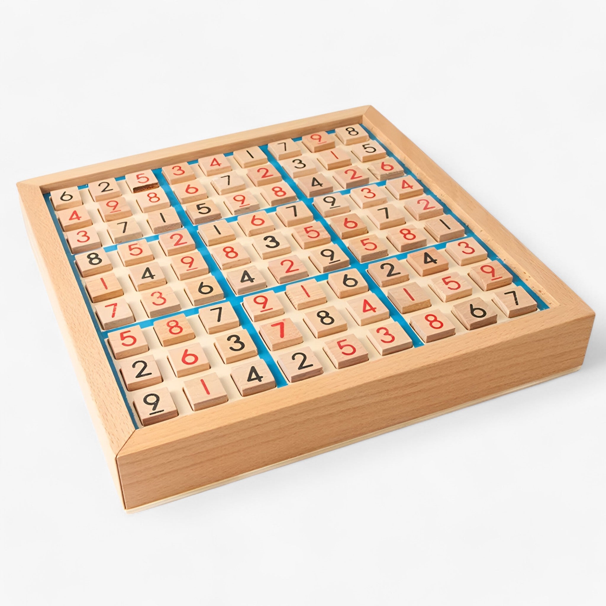 Daan | Sudoku-brætspil i træ med skuffe - - other - {{ product_tags }