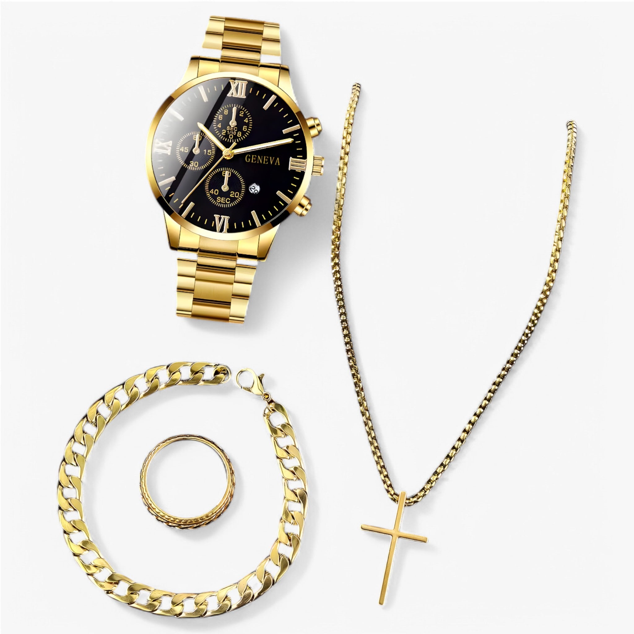 Jerry | Elegant Ur- & Smykkesæt - - watches - {{ product_tags }