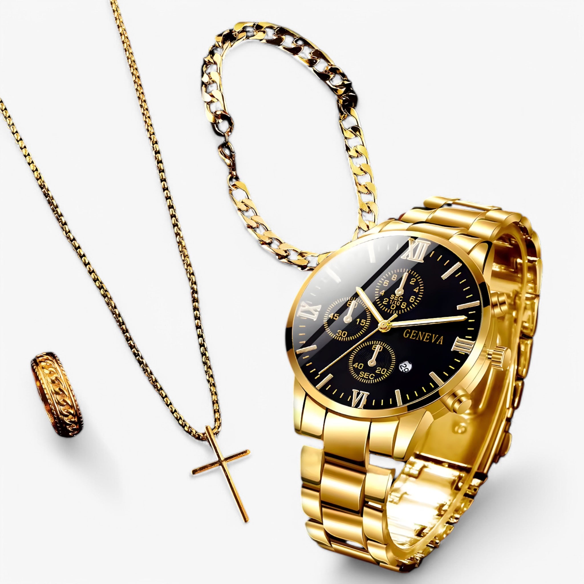 Jerry | Elegant Ur- & Smykkesæt - - watches - {{ product_tags }