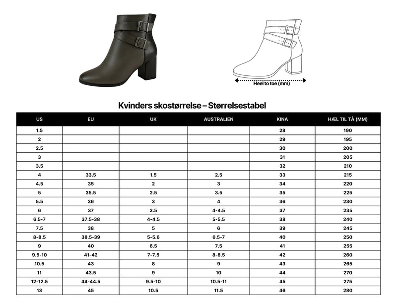 Størrelsesguide